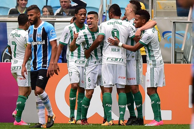 Grêmio perde para o Palmeiras às vésperas da Libertadores