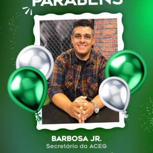 Parabéns, Barbosa Jr.!