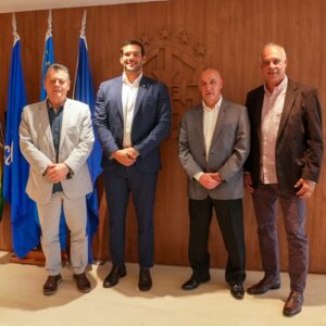 Diretoria da ACEB e presidente da CBF se reúnem para tratar sobre o trabalho da imprensa