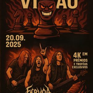 Vem aí o II torneio de xadrez Gambito Vilão